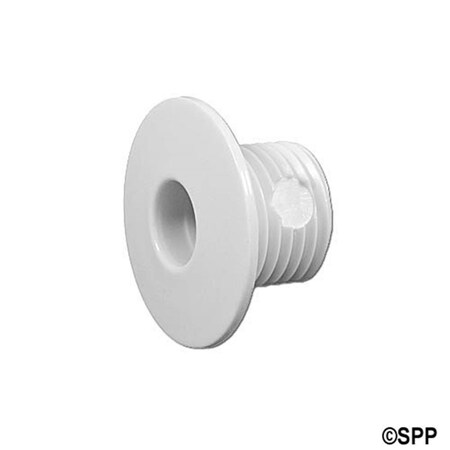 Powerplay Micro & Macro Wall Fittng; 1.5 in. Face & 1.5 Orifice; White PO1414249